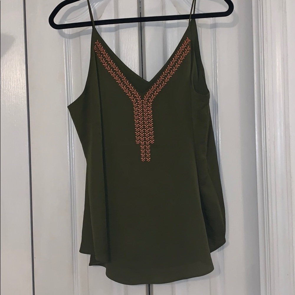 NWOT Large green Express downtown cami